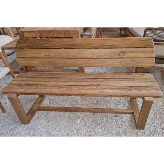 Banc en teck, 160 cm