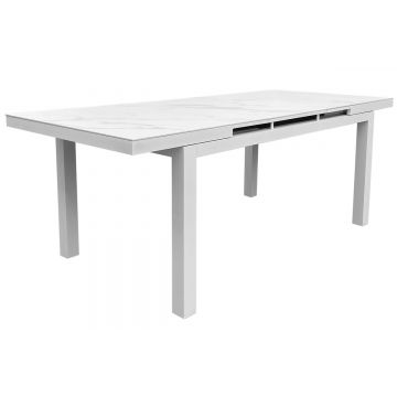 Table de jardin design, extensible automatiquement, Coppi