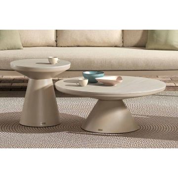 Table ronde en céramique, Diaz