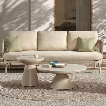 Table ronde en céramique, Diaz