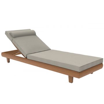 Bain de soleil design en teck, Sorrento