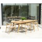 Table de jardin en teck, Dana Table de jardin en teck, Dana