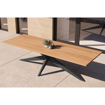 Table de jardin design en teck grade A, Yate