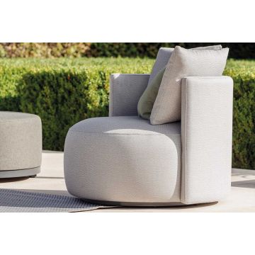 Fauteuil de jardin arrondi et tournant, Totti