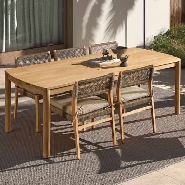 Table en teck, Tunis