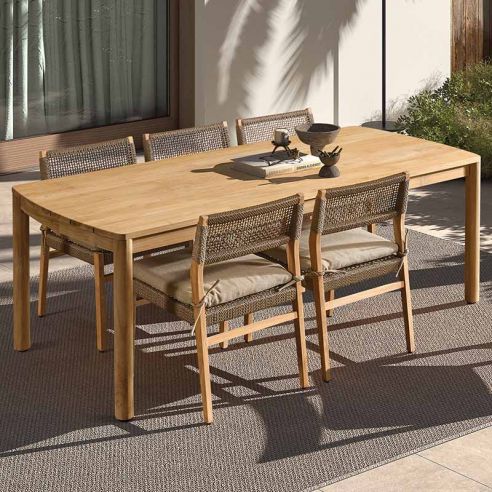 Table en teck, Tunis