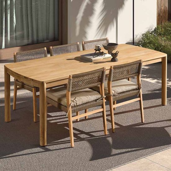 Table en teck, Tunis