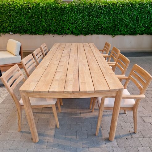 Table en teck, Tunis