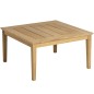 Table basse carrée 80 cm en bois pour salon de jardin Table basse carrée 80 cm en bois pour salon de jardin