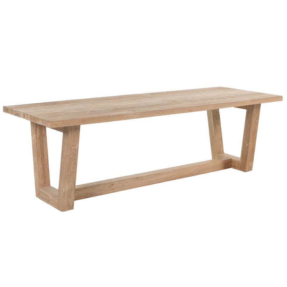 Table en vieux teck massif 250 cm, Dundee