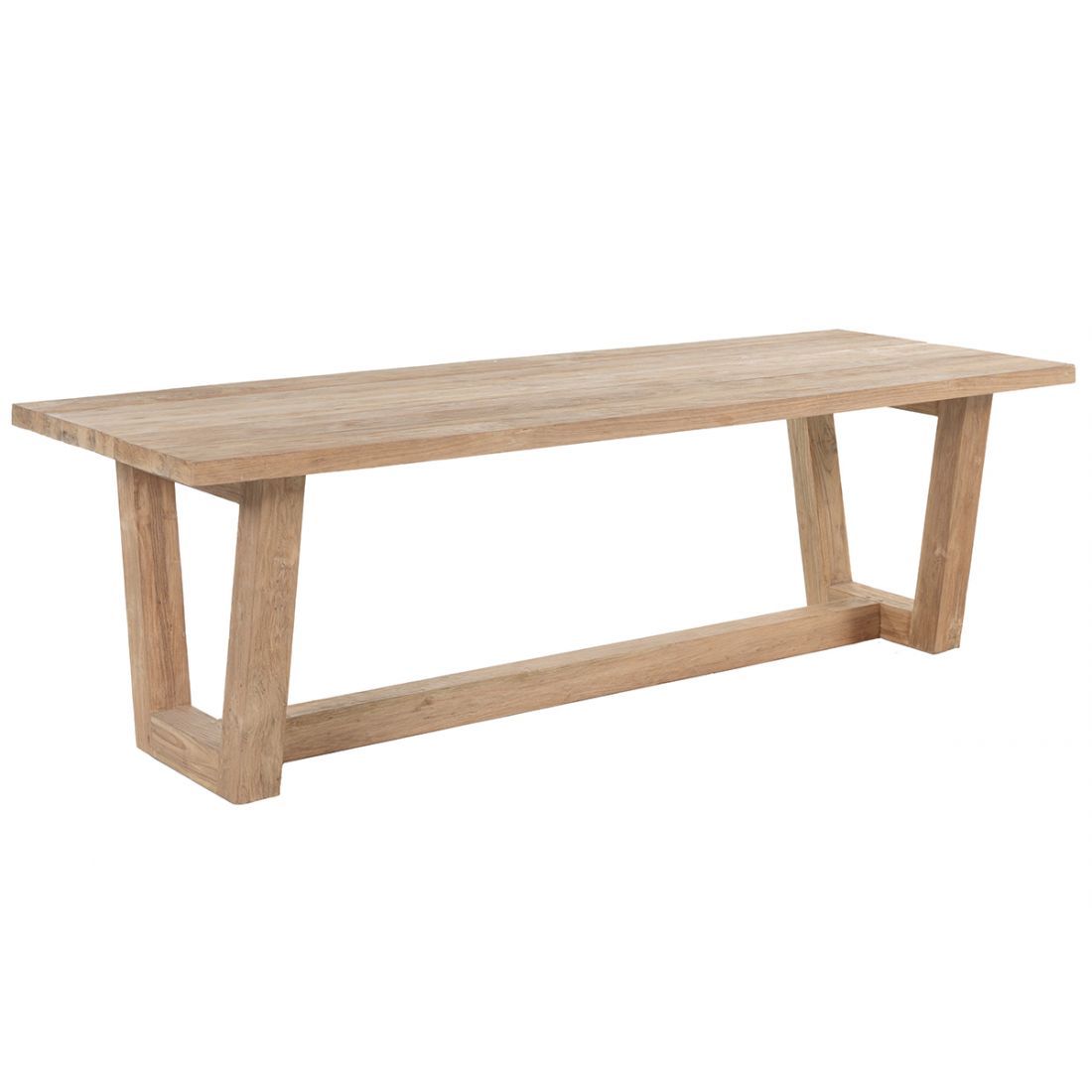Table en vieux teck massif 250 cm, Dundee