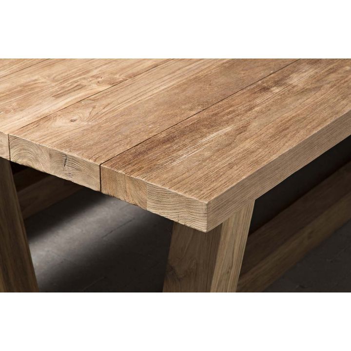 Table en vieux teck massif 250 cm, Dundee