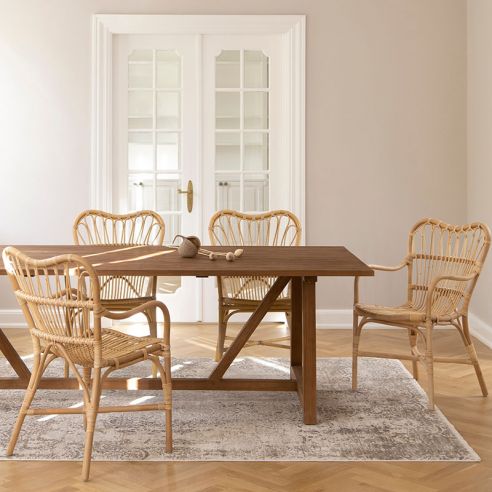 Fauteuil en rotin naturel, Margret