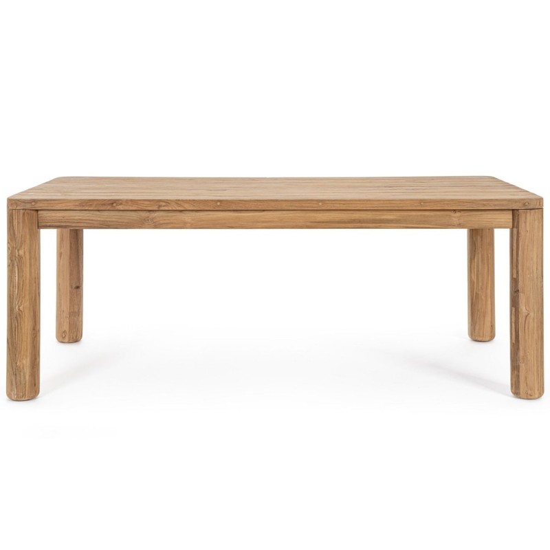Table de jardin en teck recyclé Maverick  | Bizzotto