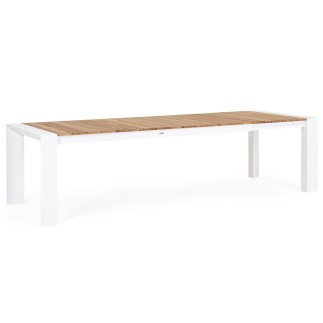 Table extérieure extensible teck Cameron