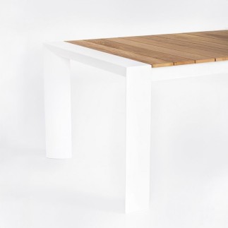 Table extérieure extensible teck Cameron