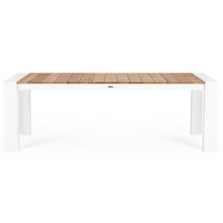 Table extérieure extensible teck Cameron