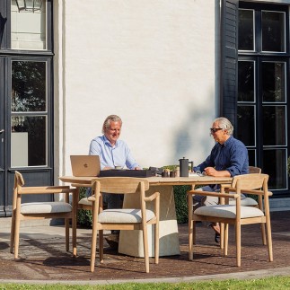 Table Tiago carrée 160 x 160 cm