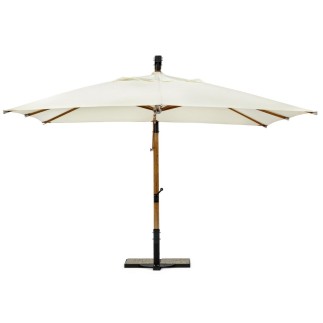 Parasol en bois déporté Capua