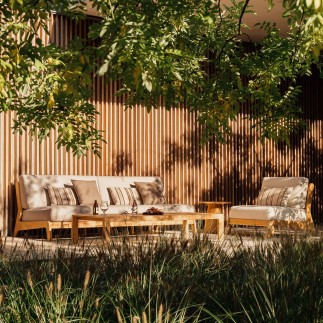 Chauffeuse de jardin Grace