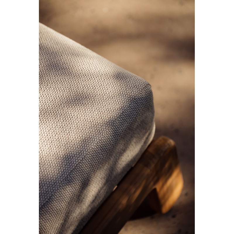 Canapé 3 places Grace en teck naturel | Gescova