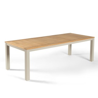 Table de jardin 210 cm en teck Byron