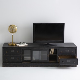 Meuble TV en bois massif Amsterdam