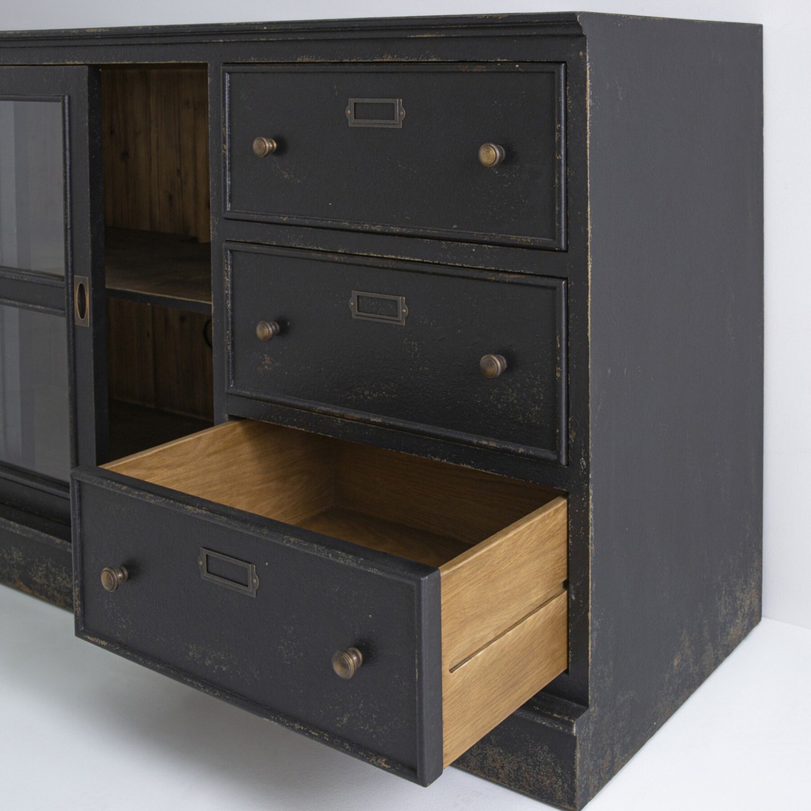 Buffet en bois massif Amsterdam
