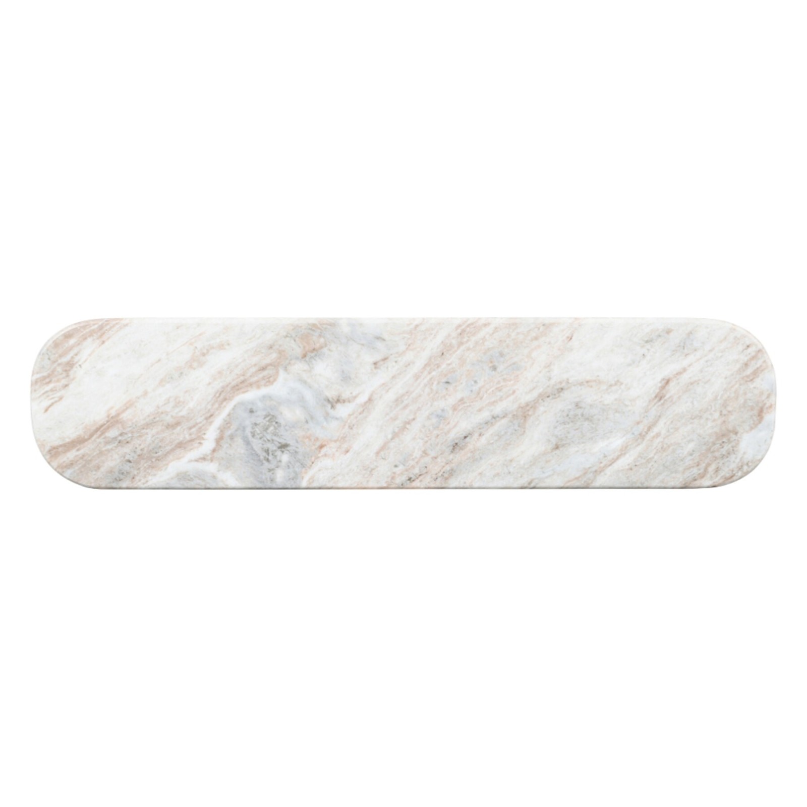 Console en marbre Buren en bois massif - Signature