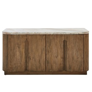 Buffet en bois et marbre Buren