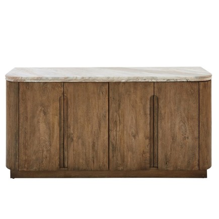 Buffet en bois et marbre Buren