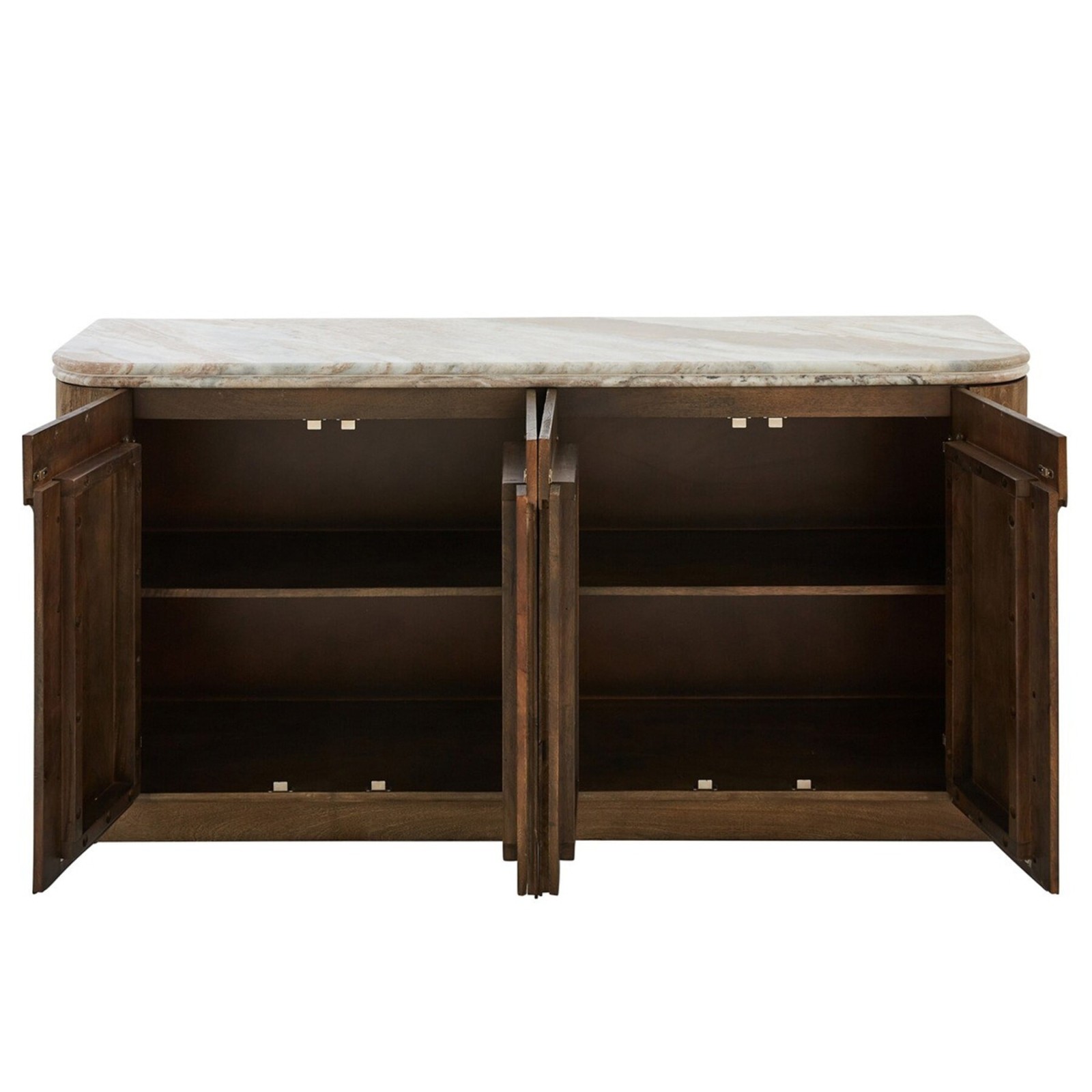 Buffet Buren en bois & marbre haute de gamme - Signature