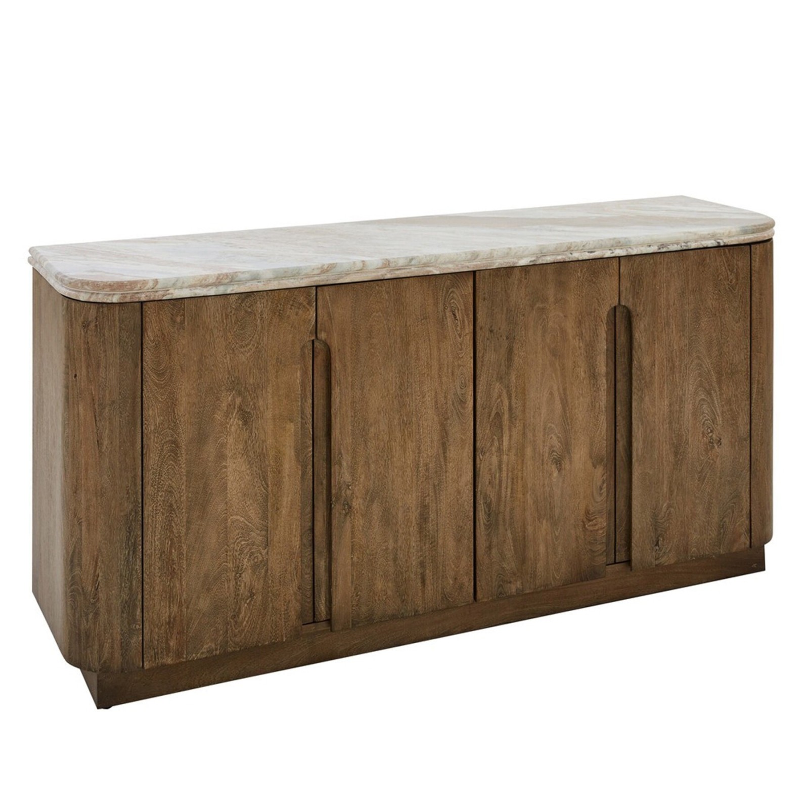 Buffet Buren en bois & marbre haute de gamme - Signature