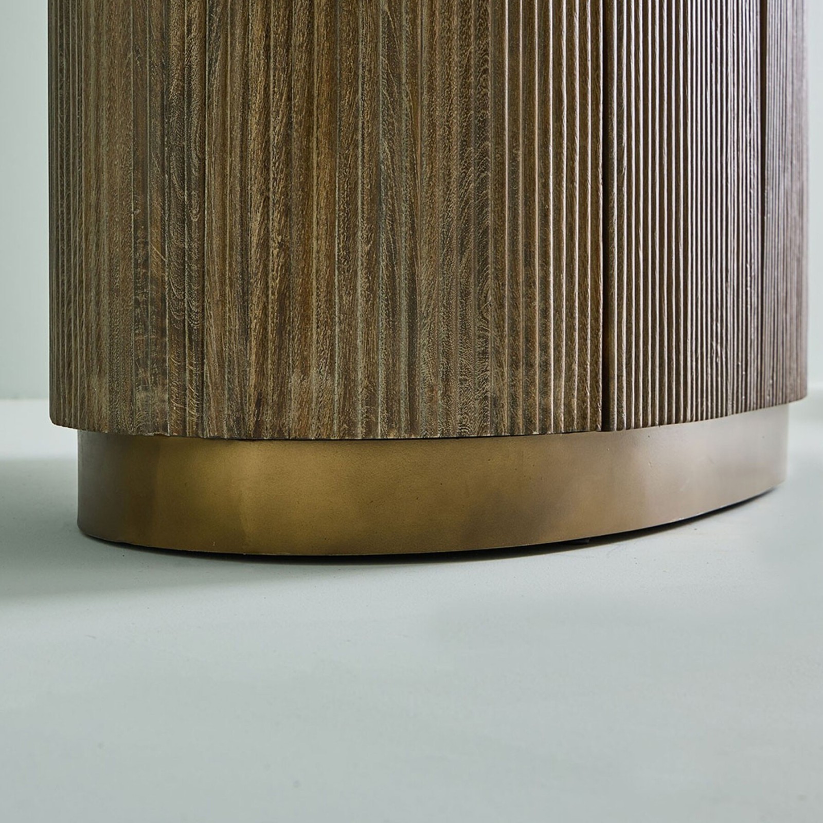 Comptoir en bois massif et marbre Buren - Signature