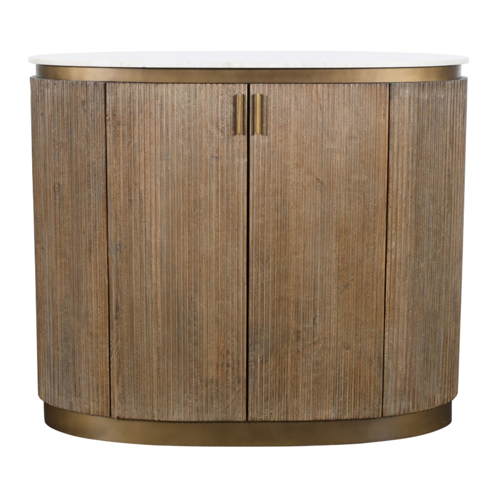 Comptoir en bois massif et marbre Buren - Signature
