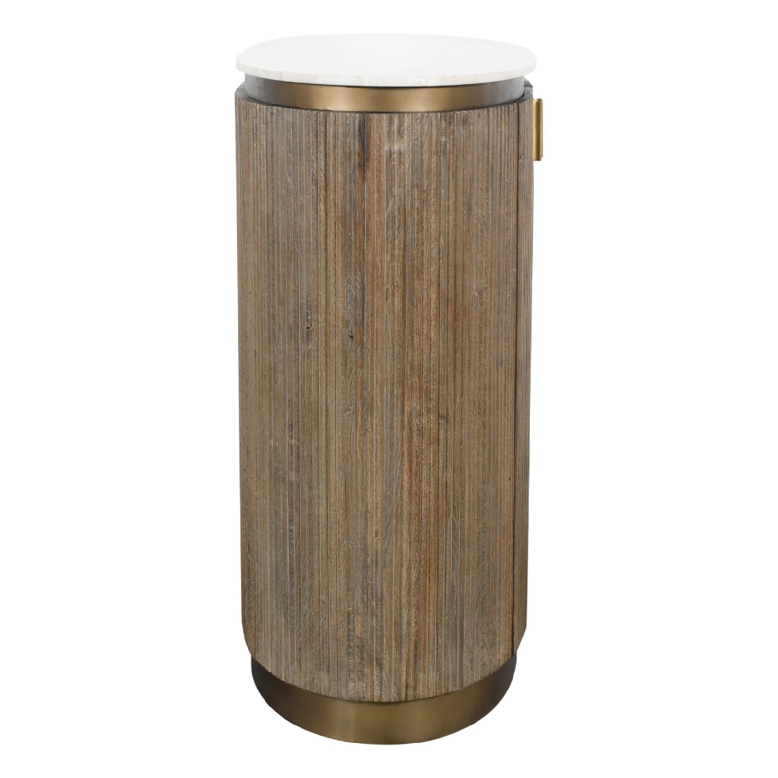 Comptoir en bois massif et marbre Buren - Signature