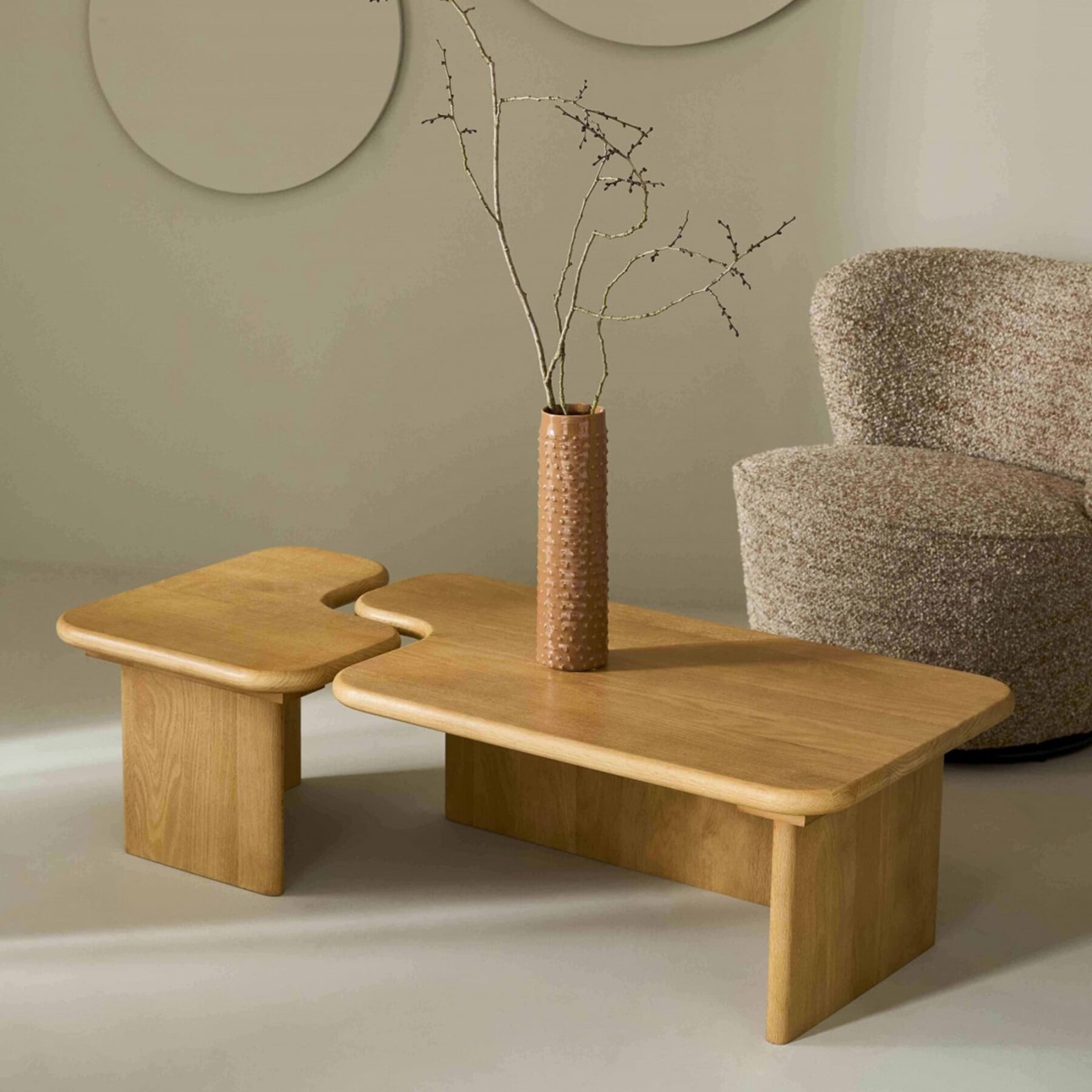 Tables basses Métropolis en chêne massif design | Signature Tables basses Métropolis en chêne massif design | Signature
