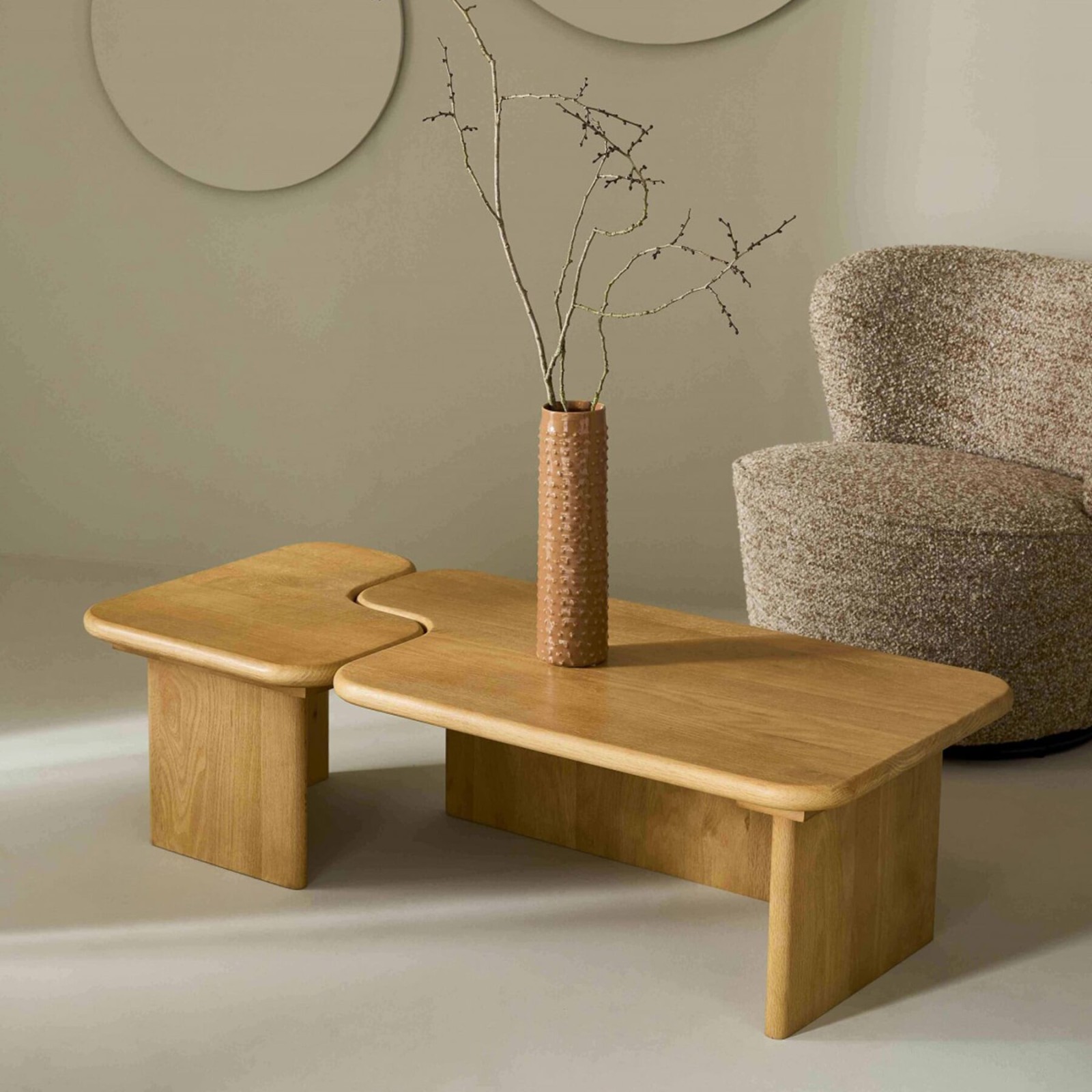 Tables basses Métropolis en chêne massif design | Signature Tables basses Métropolis en chêne massif design | Signature