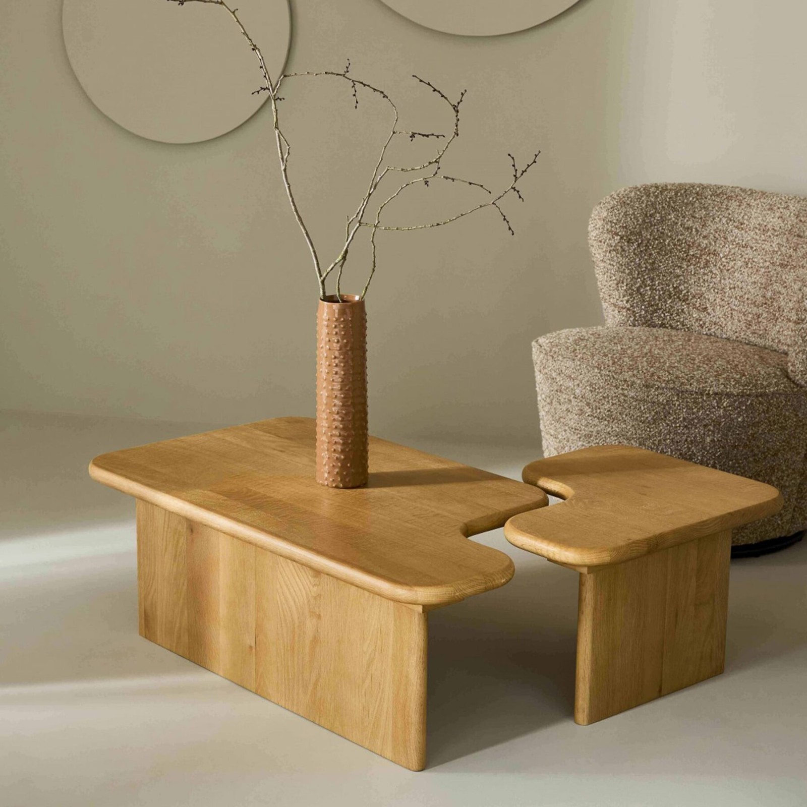 Tables basses Métropolis en chêne massif design | Signature Tables basses Métropolis en chêne massif design | Signature