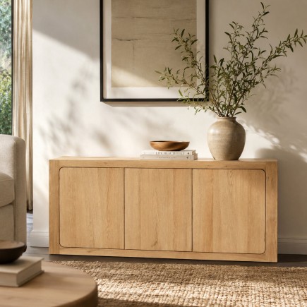 Buffet chêne massif moderne Paloma 180 cm - Signature