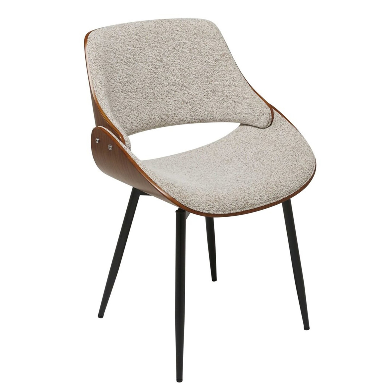 Lot de 4 chaises Mannix années 50 rétro chic - Signature Lot de 4 chaises Mannix années 50 rétro chic - Signature