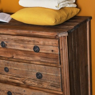 Commode en pin massif Sidonie