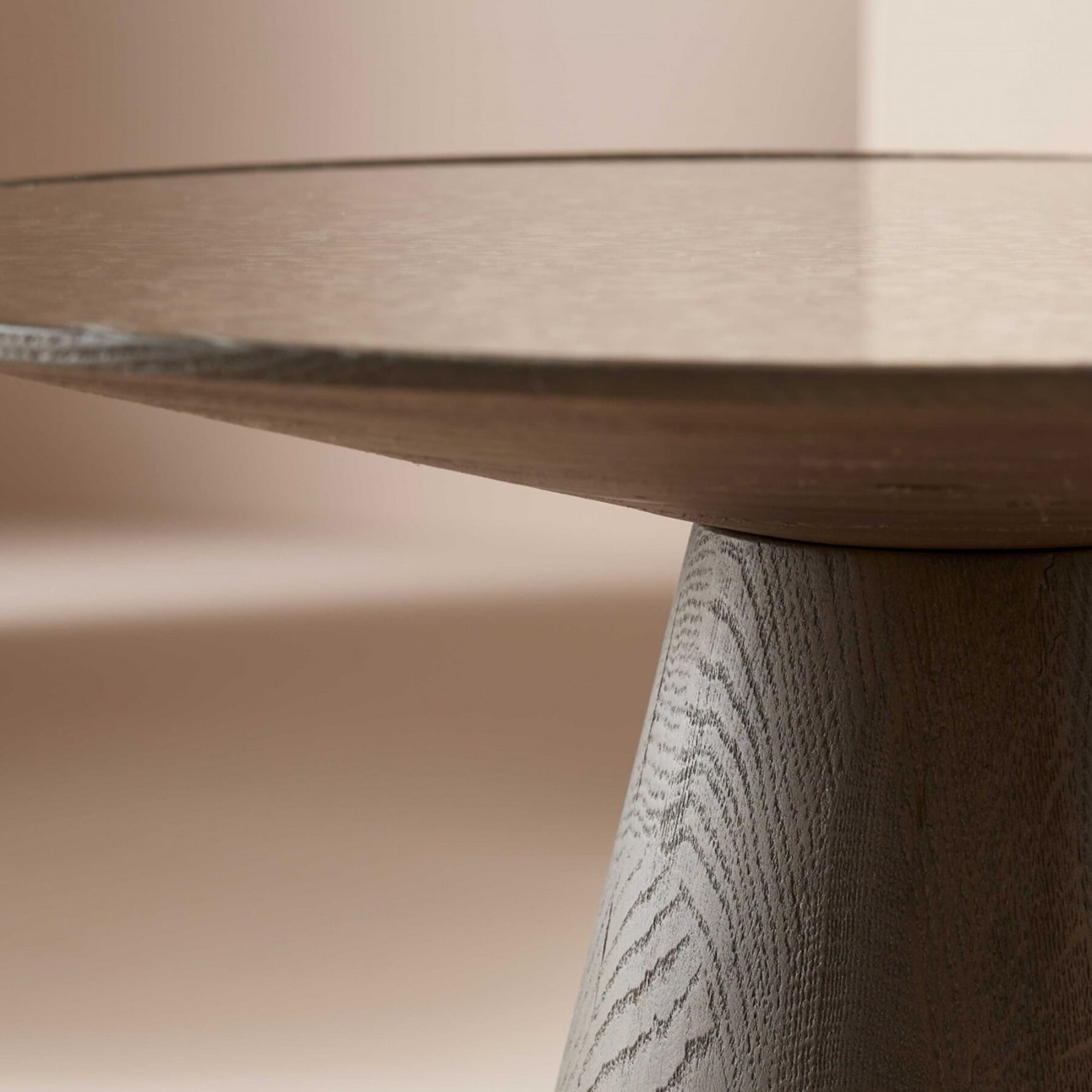 Table basse pierre bleue et chêne Mafra - Signature Table basse pierre bleue et chêne Mafra - Signature