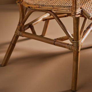 Fauteuil rotin bohème Maggy