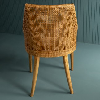 Chaise en rotin naturel Julie