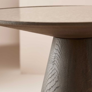 Table basse Mafra plateau en verre