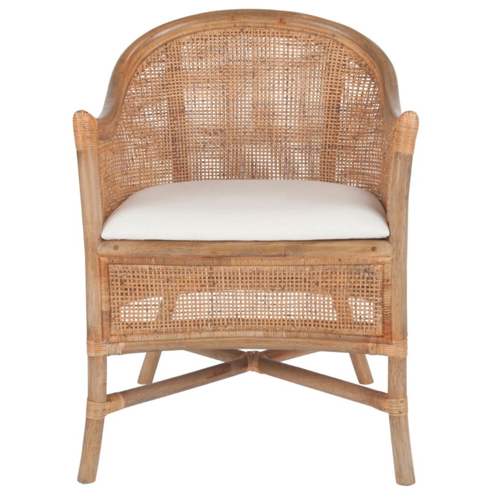 Fauteuil rotin avec coussin Maurice - Signature Fauteuil rotin avec coussin Maurice - Signature