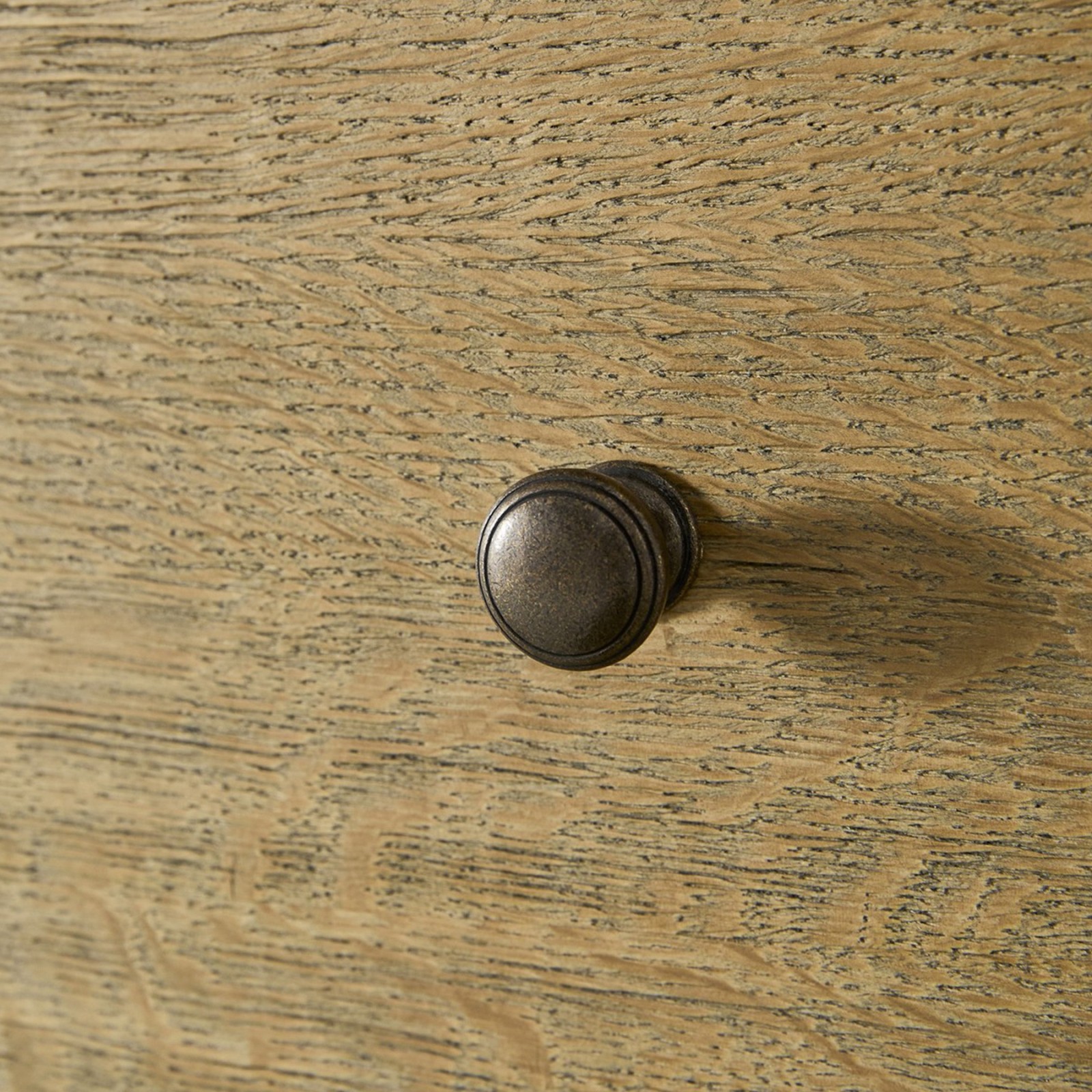 Commode chêne clair Saumur en chêne massif - Signature