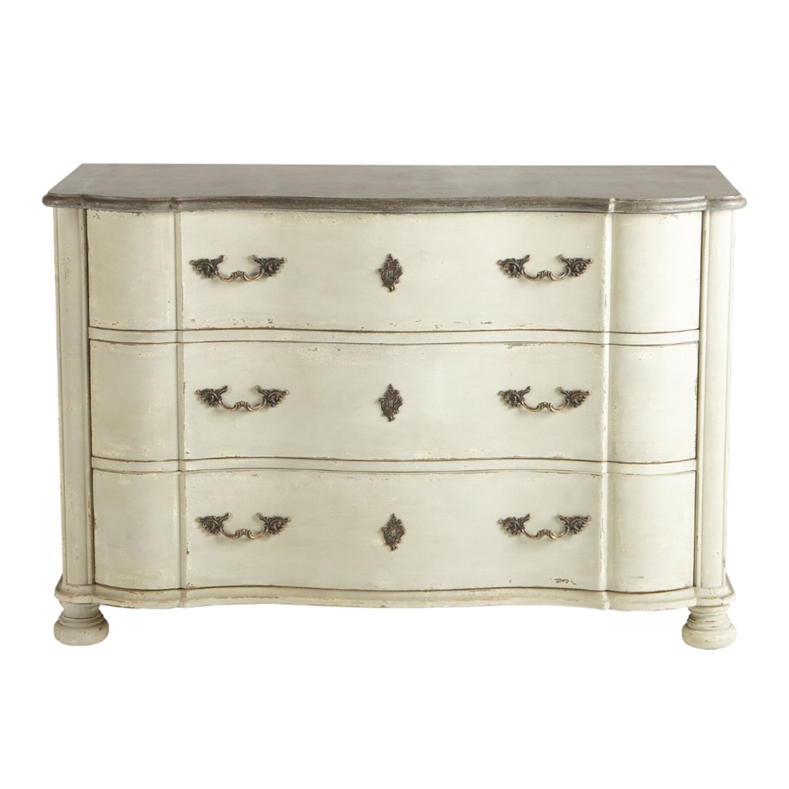 Commode pierre bleue Léon en peuplier massif - Signature Commode pierre bleue Léon en peuplier massif - Signature