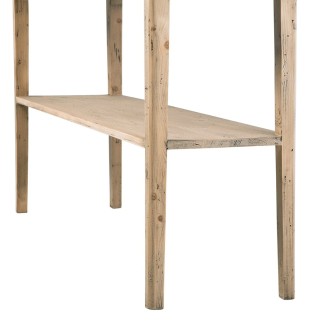 Console double plateau en pin massif Henri